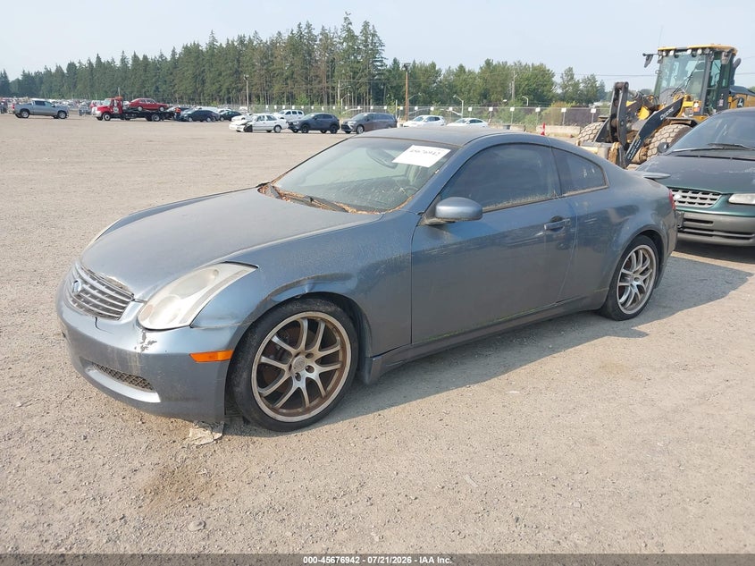 2005 Infiniti G35 VIN JNKCV54E15M419717 IAAI salvage auction — NORMAL WEAR, Clear (Washington), sold $25 on 2026-07-29 (photo 2)