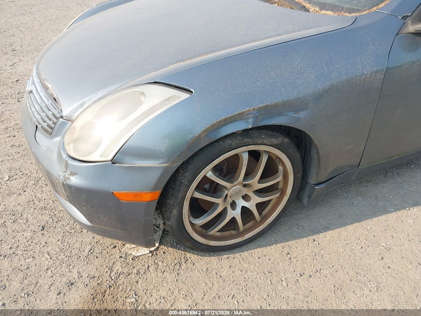 2005 Infiniti G35 VIN JNKCV54E15M419717 IAAI salvage auction — NORMAL WEAR, Clear (Washington), sold $25 on 2026-07-29 (photo 6)