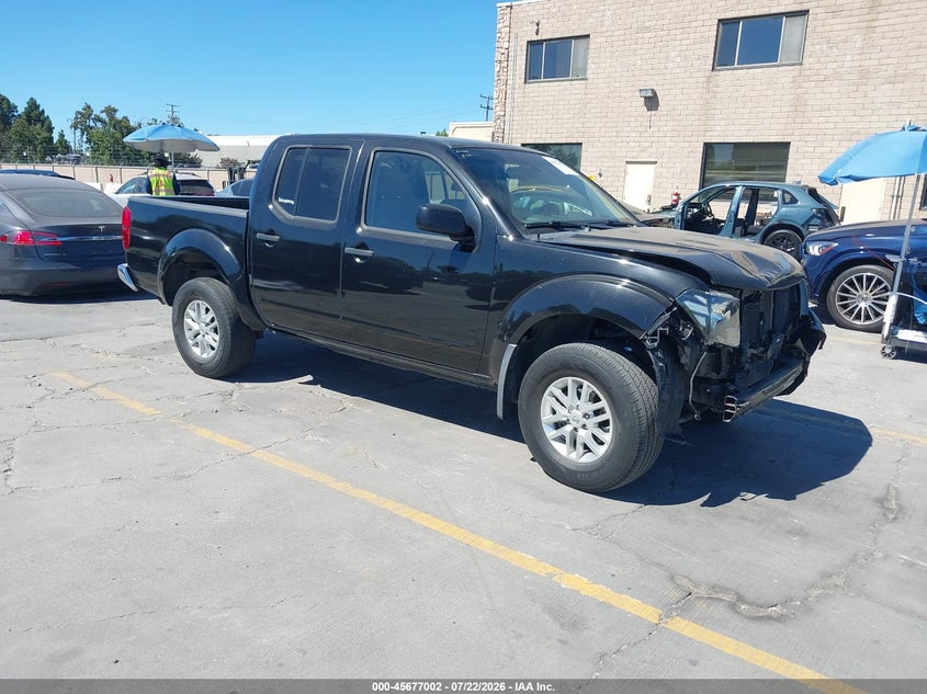 2019 Nissan Navara (frontier) VIN 1N6AD0ER7KN797222 IAAI salvage auction — FRONT END, Salvage Title, sold $5,600 on 2026-08-03 (photo 1)