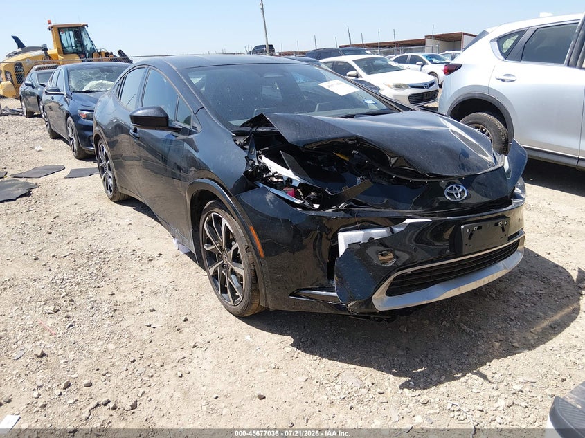 2025 Toyota Prius VIN JTDACACU2S3042851 — IAAI salvage auction photo