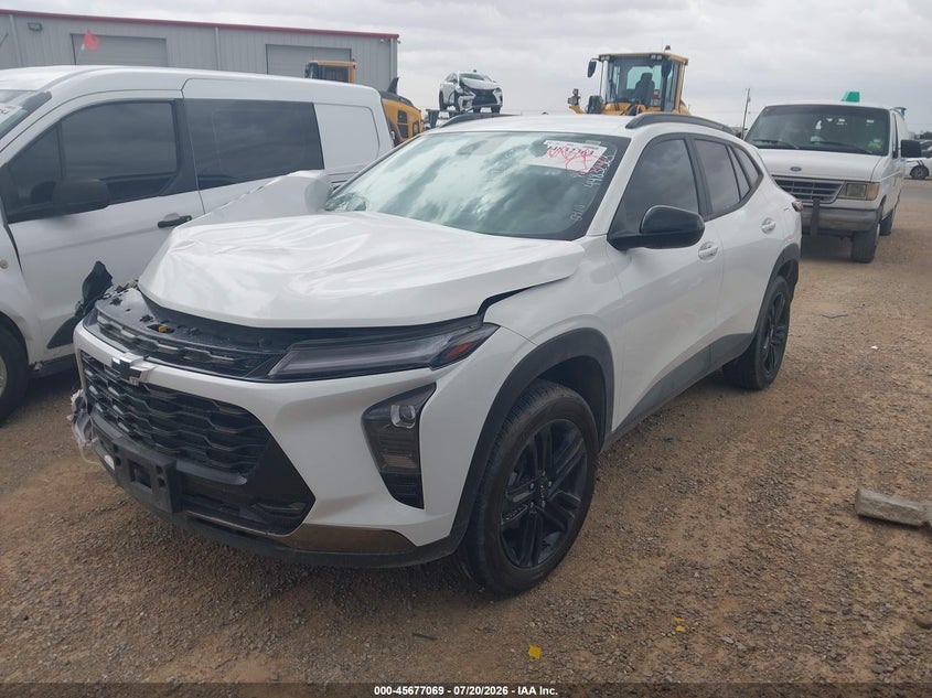 2025 Chevrolet Trax VIN KL77LKEP3SC131333 IAAI salvage auction — RIGHT FRONT, Original (Texas), sold $1,500 on 2026-07-29 (photo 2)
