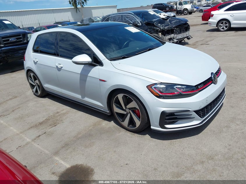 2018 Volkswagen Golf gti VIN 3VW547AU4JM290808 — IAAI salvage auction photo