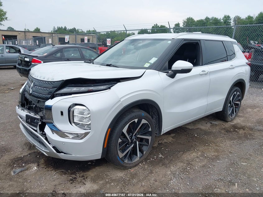 2022 Mitsubishi Outlander VIN JA4J4VA87NZ015621 IAAI salvage auction — FRONT END, Salvage Title, sold $9,550 on 2026-10-02 (photo 2)