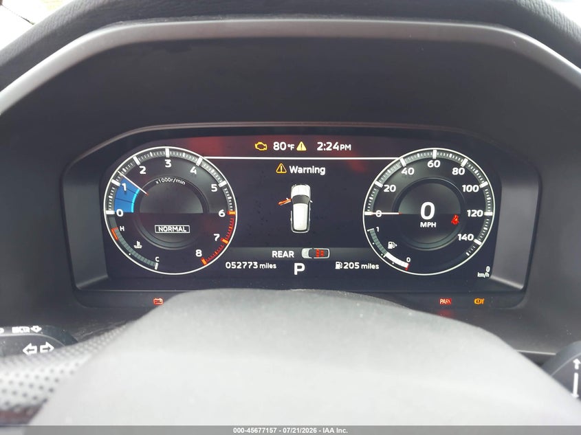 2022 Mitsubishi Outlander VIN JA4J4VA87NZ015621 IAAI salvage auction — FRONT END, Salvage Title, sold $9,550 on 2026-10-02 (photo 7)