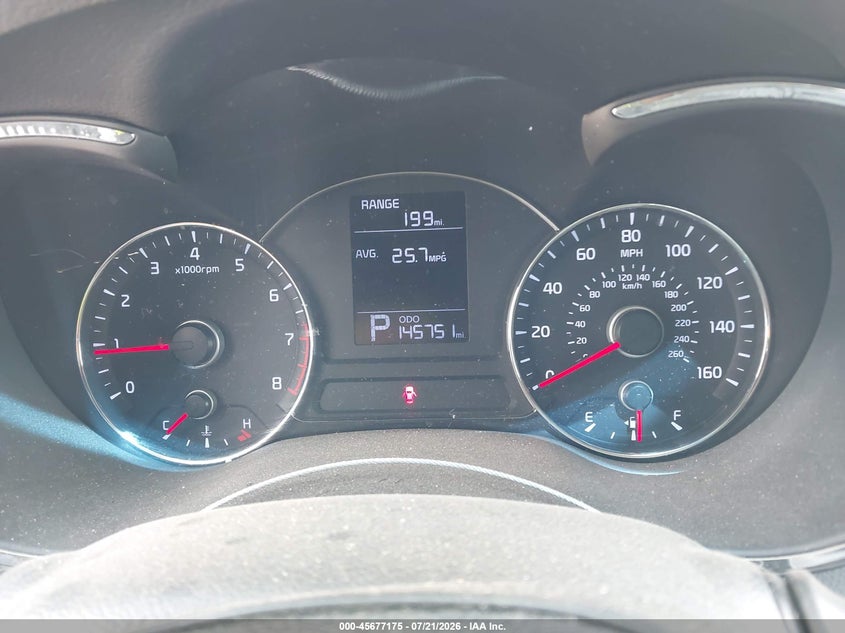 2015 Kia Forte VIN KNAFK4A6XF5322023 IAAI salvage auction — REAR END, Wait Title, sold $1,350 on 2026-07-31 (photo 7)