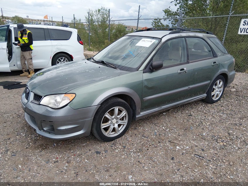 2007 Subaru Impreza VIN JF1GG63637G815619 IAAI salvage auction — SIDE, Salvage (New Mexico), sold $25 on 2026-07-29 (photo 2)