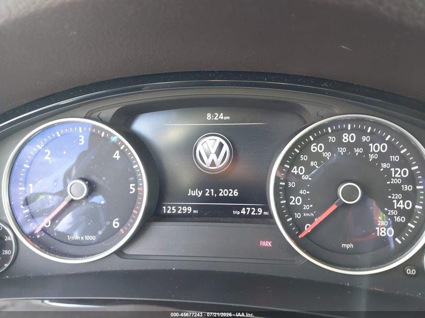 2013 Volkswagen Touareg VIN WVGEP9BP2DD013441 IAAI salvage auction — FRONT END, Salvage Title, sold $825 on 2026-08-10 (photo 7)