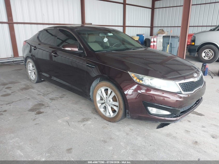 2013 Kia Optima VIN 5XXGN4A73DG246161 IAAI salvage auction — NORMAL WEAR, Clear (Florida), sold $325 on 2026-07-22 (photo 1)
