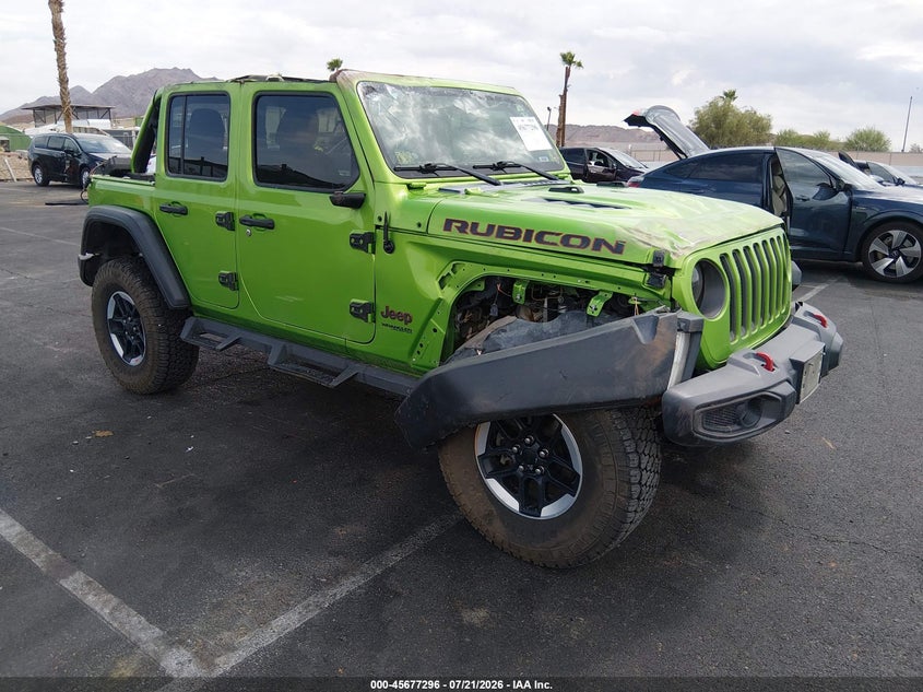 2019 Jeep Wrangler / VIN 1C4HJXFGXKW564753 — IAAI salvage auction photo