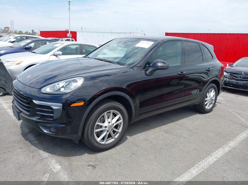 2017 Porsche Cayenne VIN WP1AA2A2XHKA88549 IAAI salvage auction — NORMAL WEAR, Clear - Dealer Only (California), sold $1,250 on 2026-07-30 (photo 2)