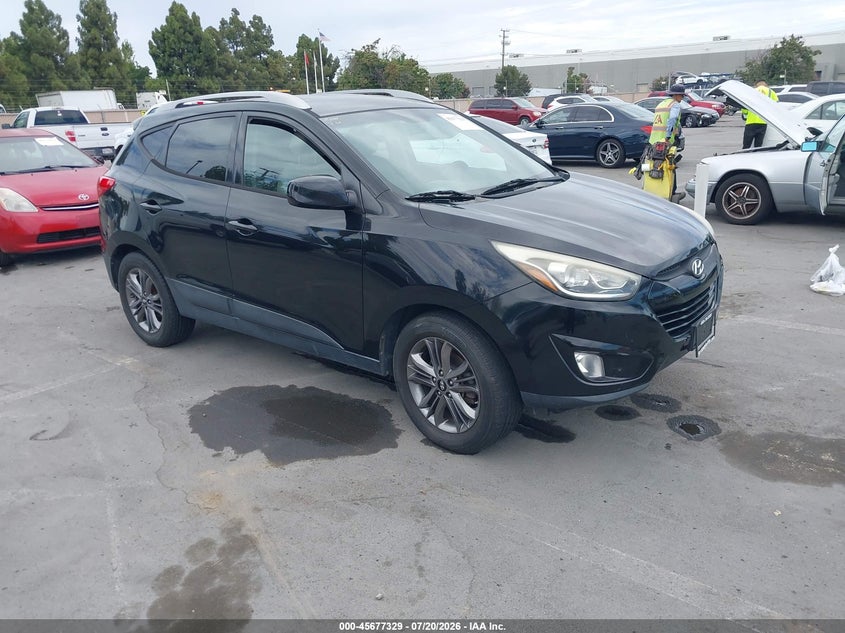 2015 Hyundai Tucson VIN KM8JUCAG0FU112834 IAAI salvage auction — NORMAL WEAR, Clear - Dealer Only (California), sold $1,100 on 2026-07-29 (photo 1)