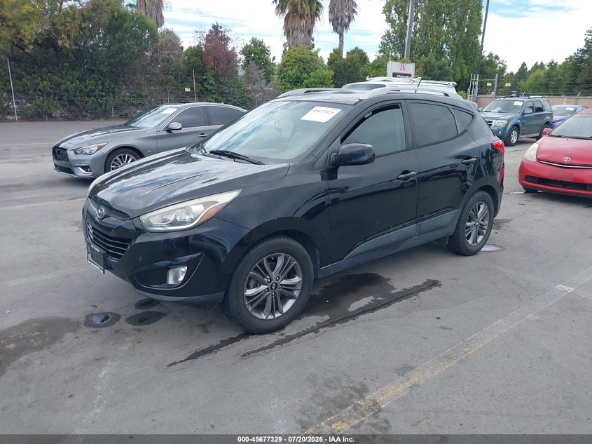 2015 Hyundai Tucson VIN KM8JUCAG0FU112834 IAAI salvage auction — NORMAL WEAR, Clear - Dealer Only (California), sold $1,100 on 2026-07-29 (photo 2)