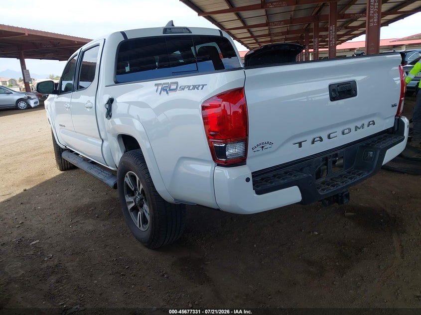 2017 Toyota Tacoma VIN 3TMAZ5CN7HM037960 IAAI salvage auction — LEFT FRONT, Salvage (Arizona), sold $8,600 on 2026-08-01 (photo 3)
