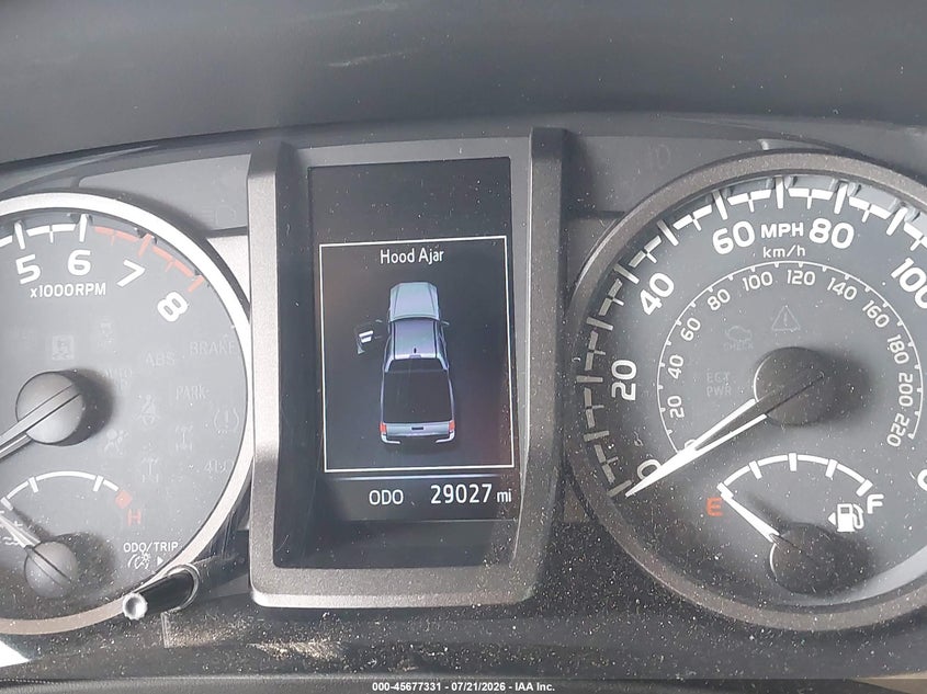 2017 Toyota Tacoma VIN 3TMAZ5CN7HM037960 IAAI salvage auction — LEFT FRONT, Salvage (Arizona), sold $8,600 on 2026-08-01 (photo 7)