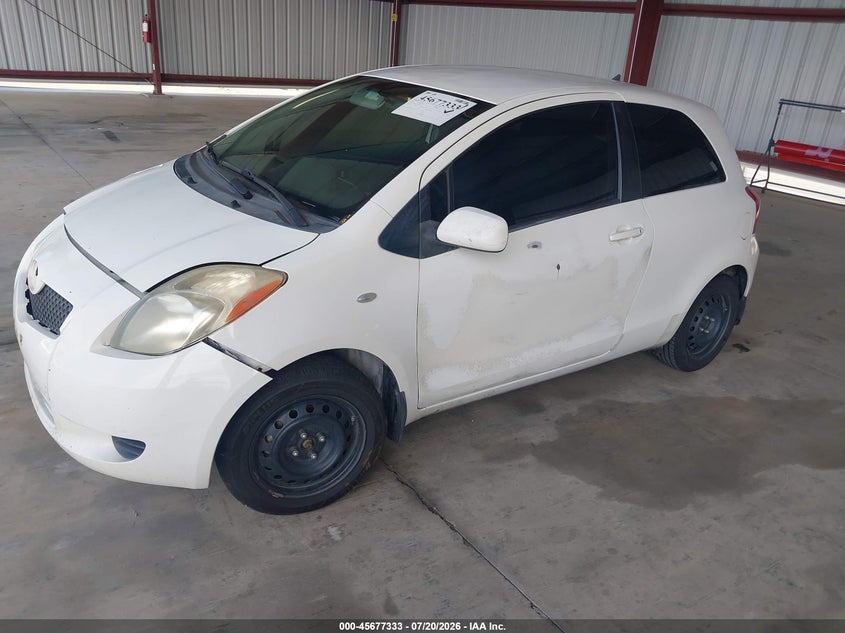 2008 Toyota Yaris VIN JTDJT923785142755 IAAI salvage auction — NORMAL WEAR, Clear - Dealer Only (California), sold $25 on 2026-07-28 (photo 2)