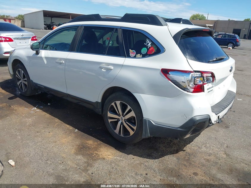 2019 Subaru Outback VIN 4S4BSANC2K3202623 IAAI salvage auction — LEFT REAR, Wait Title, sold $4,500 on 2026-08-24 (photo 3)