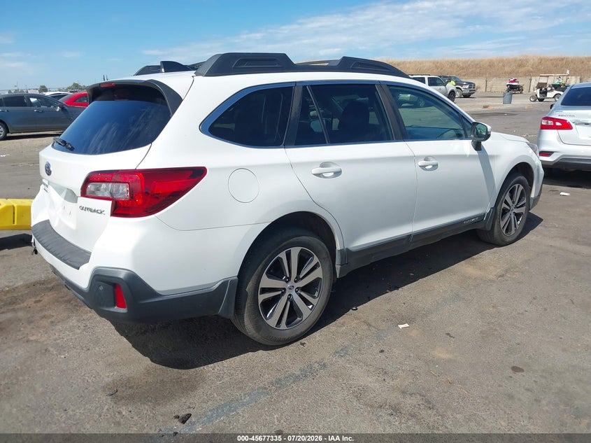 2019 Subaru Outback VIN 4S4BSANC2K3202623 IAAI salvage auction — LEFT REAR, Wait Title, sold $4,500 on 2026-08-24 (photo 4)