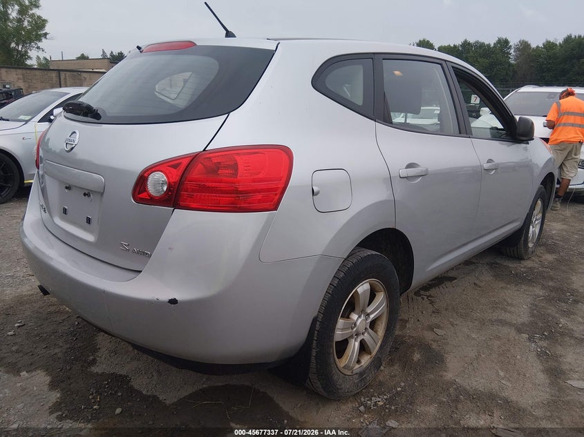 2009 Nissan Rogue sport VIN JN8AS58V79W177588 IAAI salvage auction — NORMAL WEAR, Clear (New York), sold $50 on 2026-07-30 (photo 4)