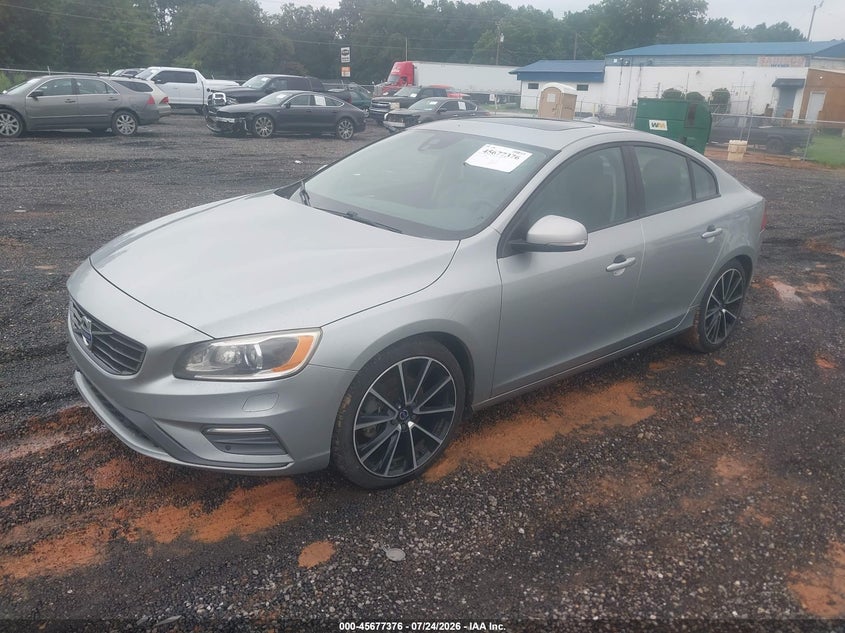 2017 Volvo S60 VIN YV126MFL3H2433547 IAAI salvage auction — NORMAL WEAR, Salvage Title, sold $725 on 2026-08-04 (photo 2)