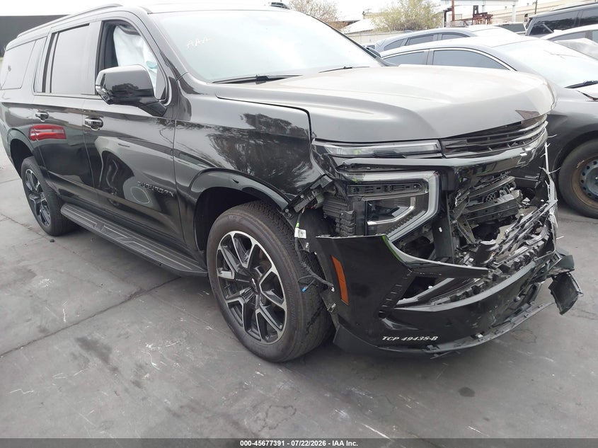 2026 Chevrolet Suburban VIN 1GNS5EK83TR102605 — IAAI salvage auction photo