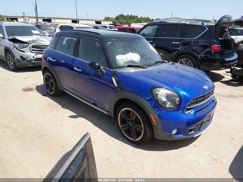 2016 Mini Countryman VIN WMWZC3C59GWT09249 IAAI salvage auction — FRONT END, Salvage Title, sold $1,050 on 2026-08-19 (photo 1)