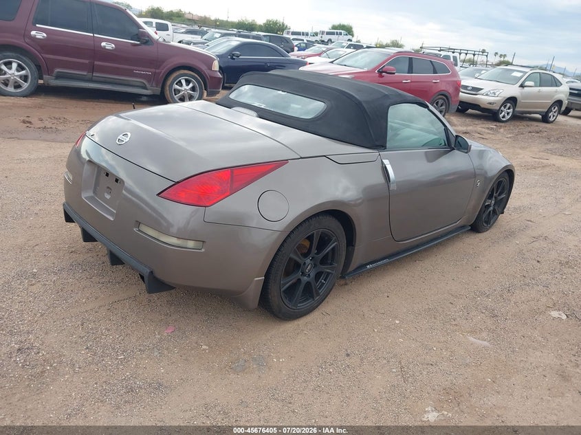 2004 Nissan 350z VIN JN1AZ36A74T012066 IAAI salvage auction — NORMAL WEAR, Clear-Dealer Only (Arizona), sold $25 on 2026-07-30 (photo 4)
