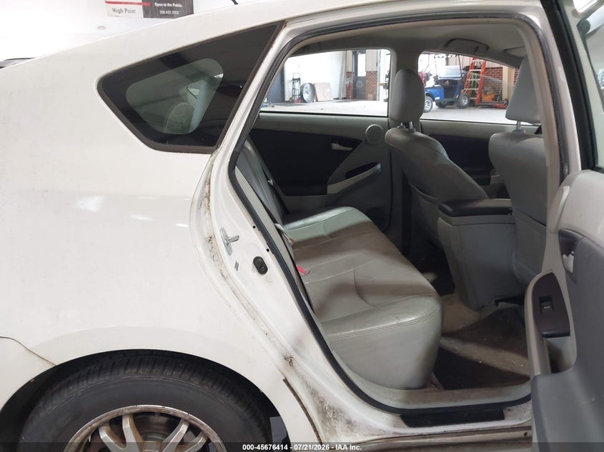 2010 Toyota Prius VIN JTDKN3DU1A0237798 IAAI salvage auction — NORMAL WEAR, Clear (North Carolina), sold $175 on 2026-07-30 (photo 8)