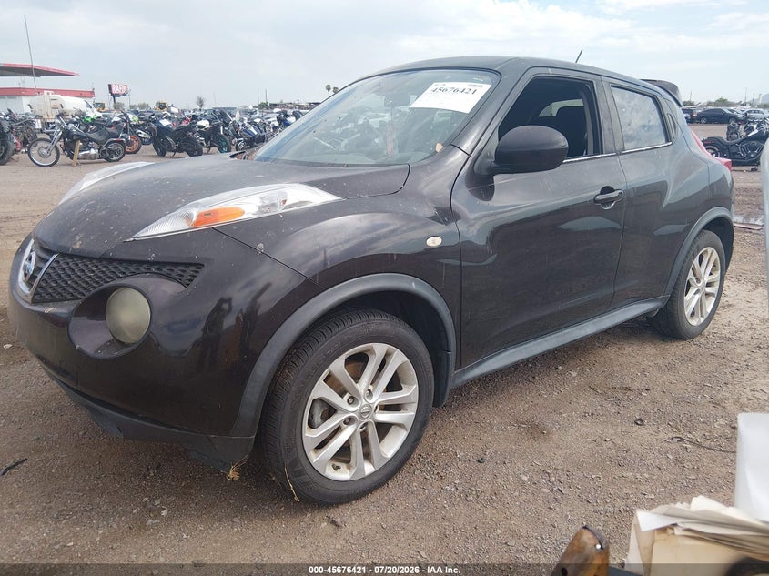2014 Nissan Juke VIN JN8AF5MR3ET361211 IAAI salvage auction — NORMAL WEAR, Clear-Dealer Only (Arizona), sold $200 on 2026-07-28 (photo 2)