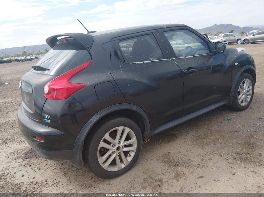 2014 Nissan Juke VIN JN8AF5MR3ET361211 IAAI salvage auction — NORMAL WEAR, Clear-Dealer Only (Arizona), sold $200 on 2026-07-28 (photo 4)