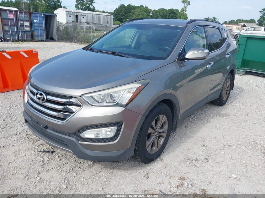 2015 Hyundai Santa fe VIN 5XYZUDLB7FG243307 IAAI salvage auction — NORMAL WEAR, Clear-Dealer Only (North Carolina), sold $250 on 2026-07-28 (photo 2)