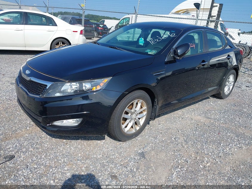 2013 Kia Optima VIN 5XXGM4A74DG254420 IAAI salvage auction — NORMAL WEAR, Clear (Pennsylvania), sold $825 on 2026-07-29 (photo 2)