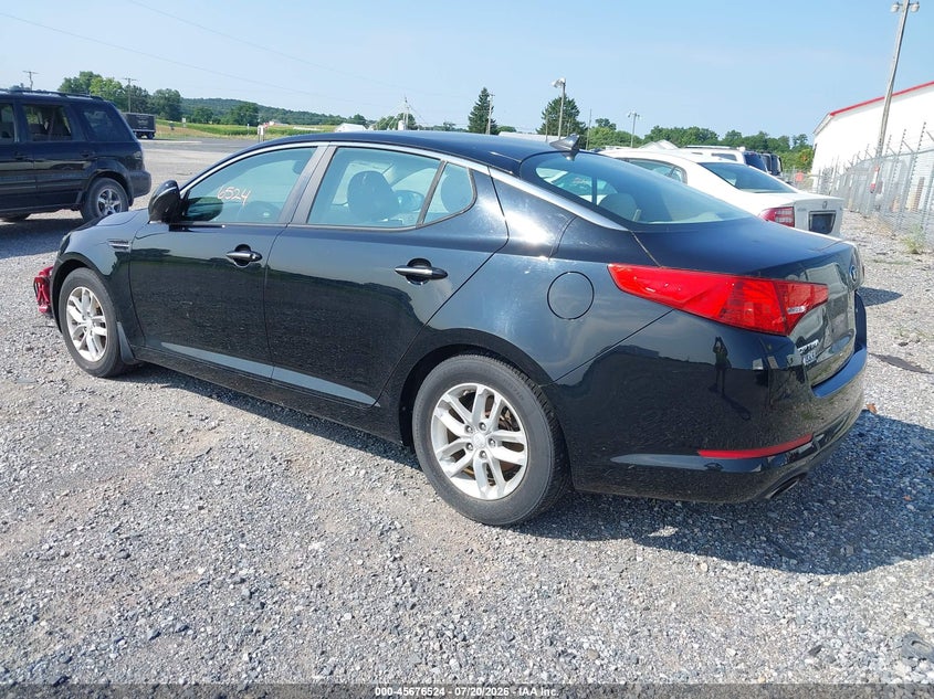 2013 Kia Optima VIN 5XXGM4A74DG254420 IAAI salvage auction — NORMAL WEAR, Clear (Pennsylvania), sold $825 on 2026-07-29 (photo 3)
