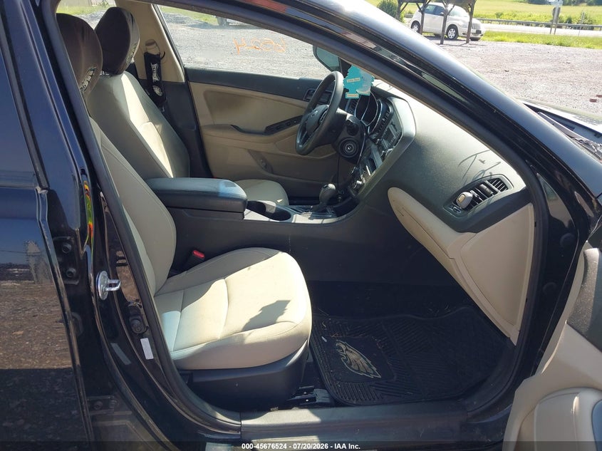 2013 Kia Optima VIN 5XXGM4A74DG254420 IAAI salvage auction — NORMAL WEAR, Clear (Pennsylvania), sold $825 on 2026-07-29 (photo 5)