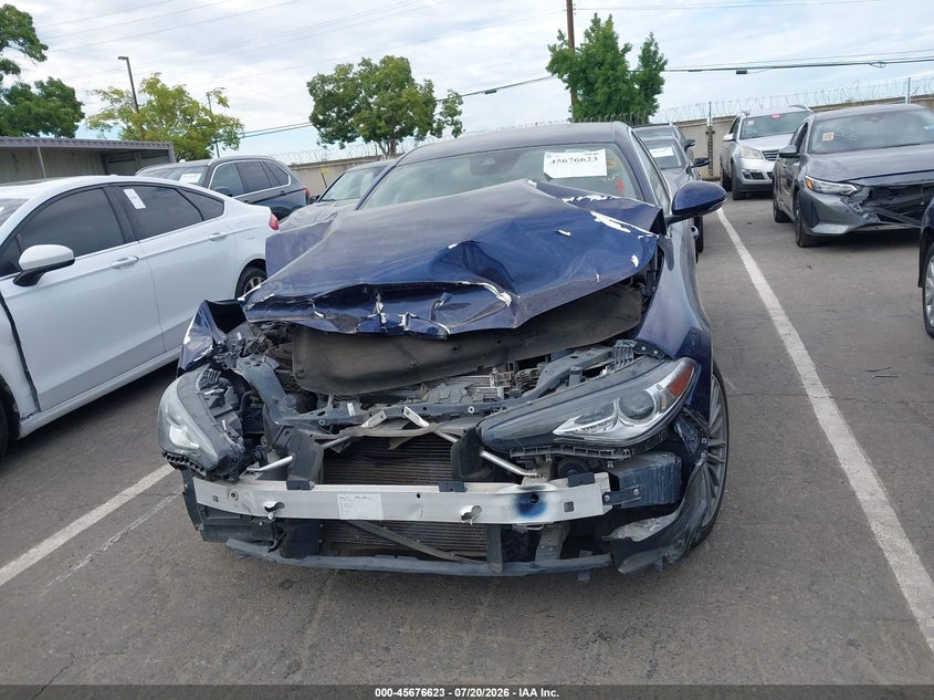 2018 Alfa romeo Giulia VIN ZARFAECN3J7589183 IAAI salvage auction — FRONT END, Clear - Dealer Only (California), sold $400 on 2026-08-05 (photo 6)