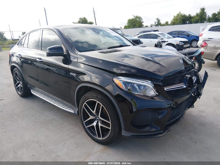 2019 Mercedes-benz Amg gle coupe VIN 4JGED6EB2KA147162 — IAAI salvage auction photo