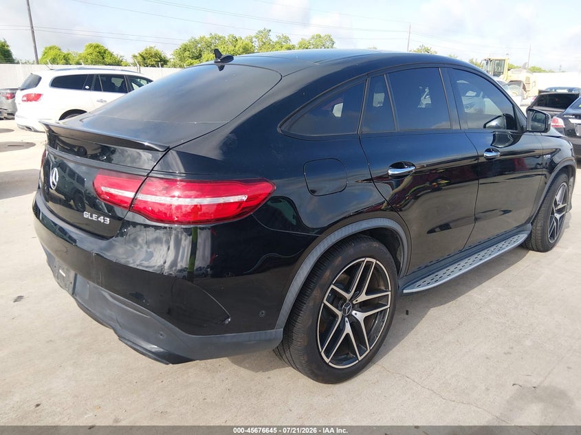 2019 Mercedes-benz Amg gle coupe VIN 4JGED6EB2KA147162 IAAI salvage auction — FRONT END, Salvage Title, sold $18,900 on 2026-09-04 (photo 4)