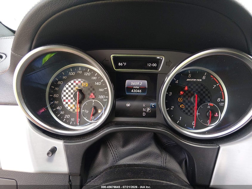 2019 Mercedes-benz Amg gle coupe VIN 4JGED6EB2KA147162 IAAI salvage auction — FRONT END, Salvage Title, sold $18,900 on 2026-09-04 (photo 7)