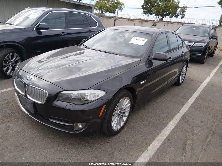 2012 BMW 5er VIN WBAFZ9C51CC751653 IAAI salvage auction — FRONT END, Clear - Dealer Only (California), sold $25 on 2026-07-29 (photo 2)