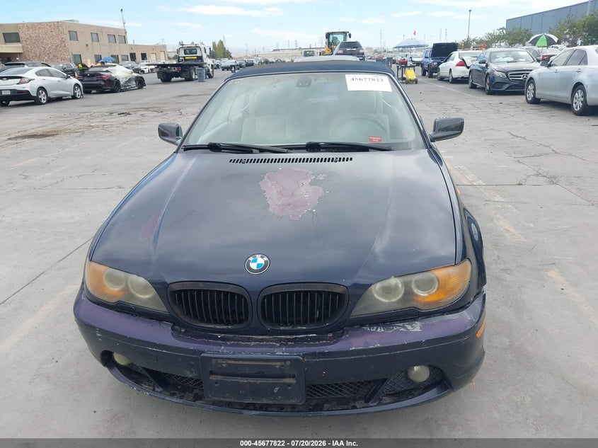 2004 BMW 3 series VIN WBABW33404PL30321 IAAI salvage auction — NORMAL WEAR, Clear - Dealer Only (California), sold $575 on 2026-08-03 (photo 6)