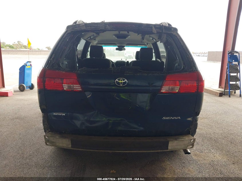 2005 Toyota Sienna VIN 5TDZA23C55S221314 IAAI salvage auction — NORMAL WEAR, App For Dup Clear (California), sold $25 on 2026-07-28 (photo 6)