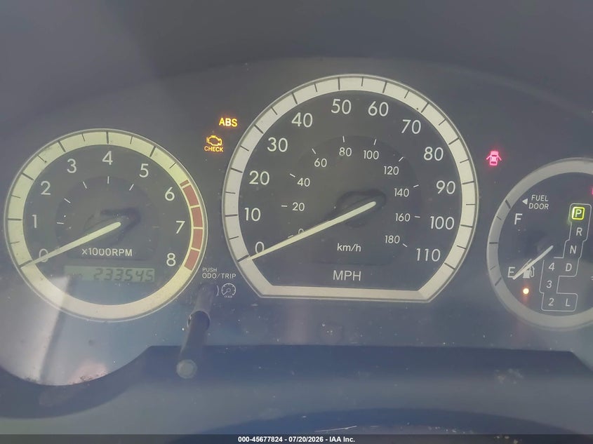 2005 Toyota Sienna VIN 5TDZA23C55S221314 IAAI salvage auction — NORMAL WEAR, App For Dup Clear (California), sold $25 on 2026-07-28 (photo 7)