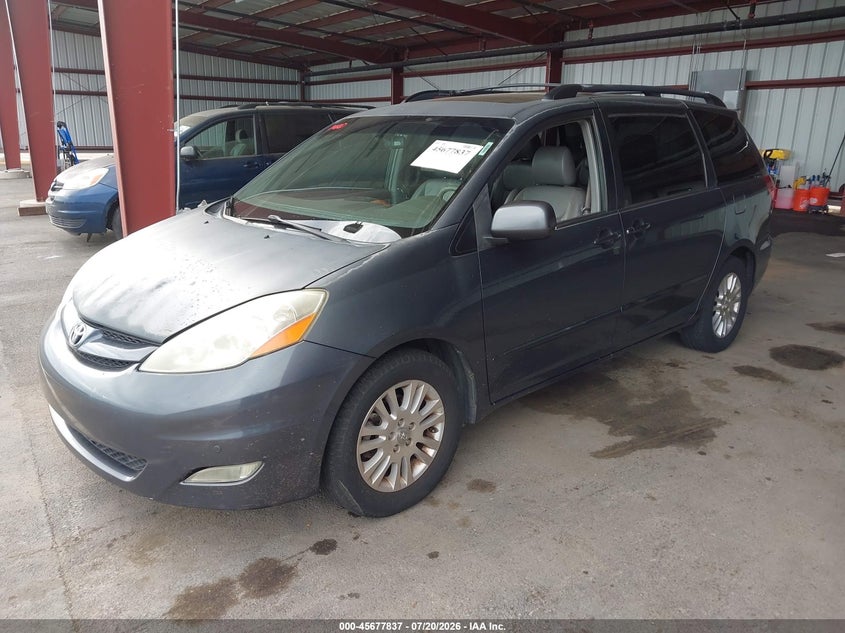 2010 Toyota Sienna VIN 5TDYK4CC8AS299732 IAAI salvage auction — NORMAL WEAR, Clear - Dealer Only (California), sold $700 on 2026-07-28 (photo 2)