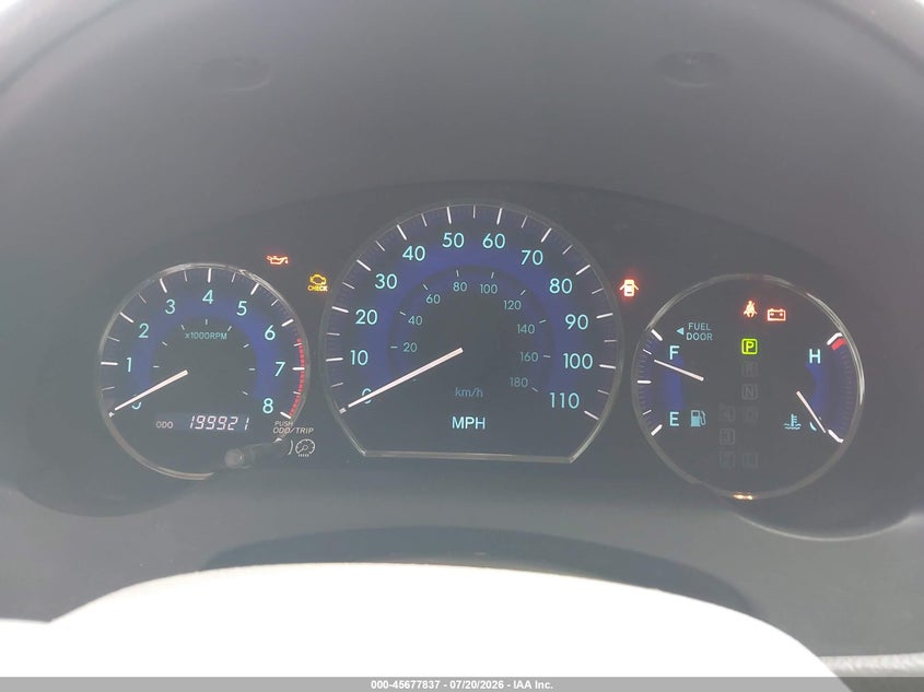 2010 Toyota Sienna VIN 5TDYK4CC8AS299732 IAAI salvage auction — NORMAL WEAR, Clear - Dealer Only (California), sold $700 on 2026-07-28 (photo 7)