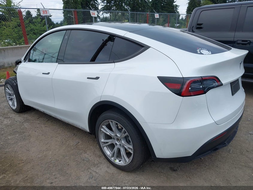 2023 Tesla Model y VIN 7SAYGDEE7PF660707 IAAI salvage auction — FRONT END, Bill Of Sale (Washington), sold $9,200 on 2026-07-29 (photo 3)