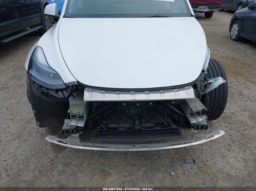 2023 Tesla Model y VIN 7SAYGDEE7PF660707 IAAI salvage auction — FRONT END, Bill Of Sale (Washington), sold $9,200 on 2026-07-29 (photo 6)