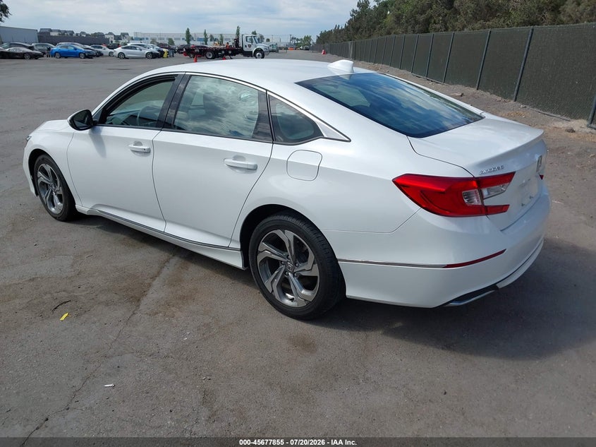 2018 Honda Accord VIN 1HGCV1F6XJA105867 IAAI salvage auction — RIGHT SIDE, Wait Title, sold $7,550 on 2026-08-02 (photo 3)
