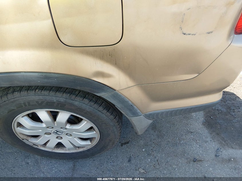 2006 Honda Cr-v VIN SHSRD78906U404961 IAAI salvage auction — LEFT REAR, Salvage Rebuilt (North Carolina), sold $875 on 2026-07-29 (photo 6)