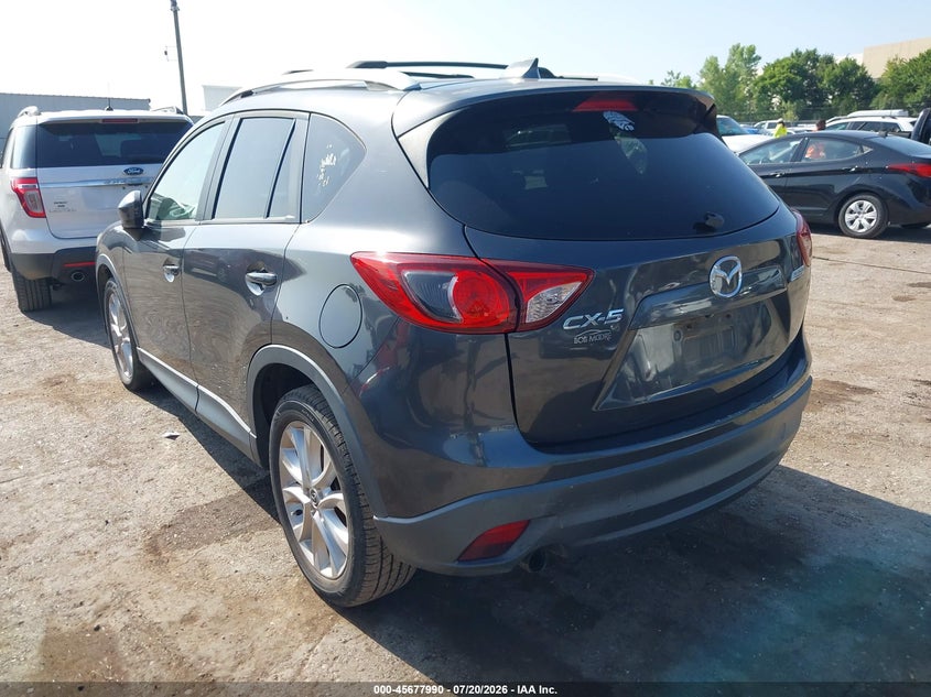 2015 Mazda Cx-5 VIN JM3KE2DY5F0461913 IAAI salvage auction — NORMAL WEAR, Clear - Public Restricted (Oklahoma), sold $75 on 2026-07-29 (photo 3)
