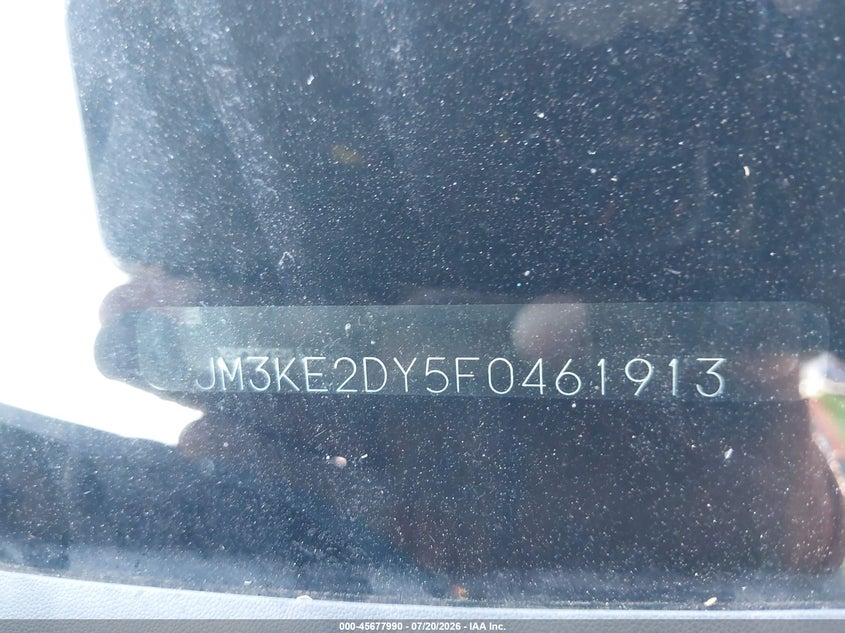 2015 Mazda Cx-5 VIN JM3KE2DY5F0461913 IAAI salvage auction — NORMAL WEAR, Clear - Public Restricted (Oklahoma), sold $75 on 2026-07-29 (photo 9)