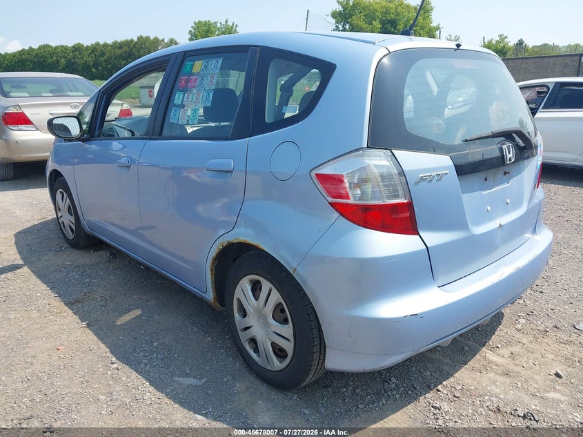 2009 Honda Fit VIN JHMGE87279S029243 IAAI salvage auction — NORMAL WEAR, Clear (New York), sold $25 on 2026-07-30 (photo 3)